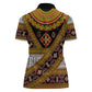 Cameroon Bamenda Toghu Inspired Women Polo Shirt Classic Motifs