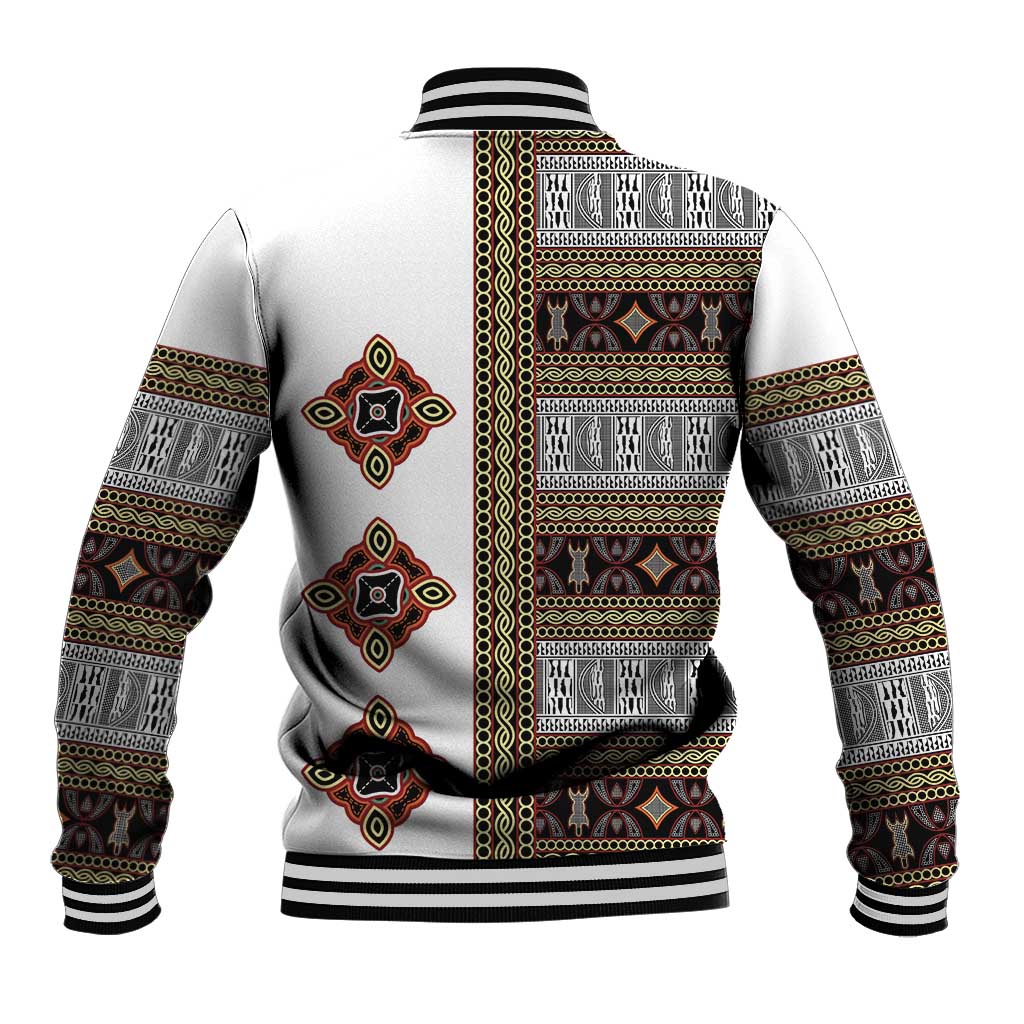 Cameroon Ndop Atoghu Inspired Baseball Jacket