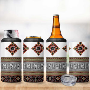 Cameroon Ndop Atoghu Inspired 4 in 1 Can Cooler Tumbler