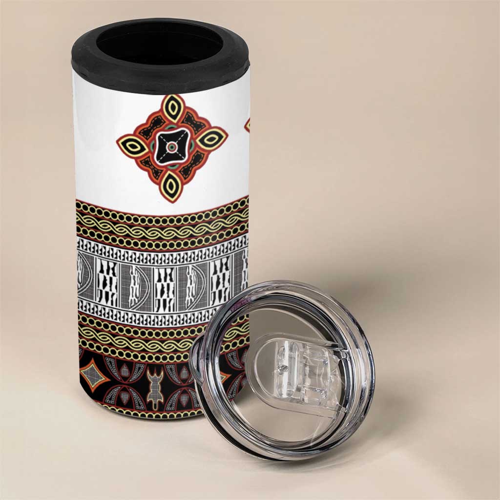 Cameroon Ndop Atoghu Inspired 4 in 1 Can Cooler Tumbler