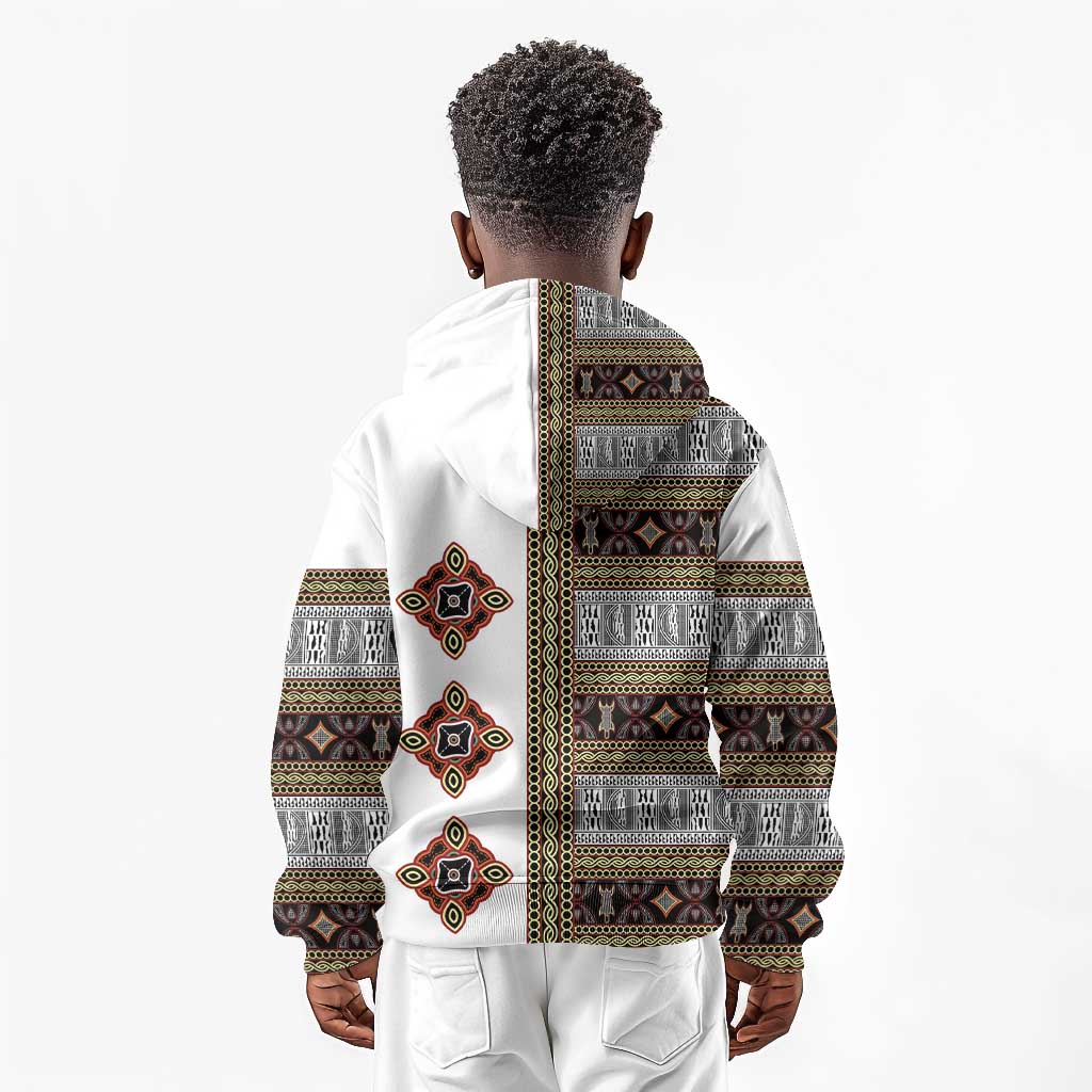Cameroon Ndop Atoghu Inspired Kid Hoodie