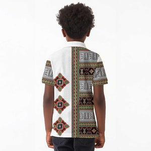 Cameroon Ndop Atoghu Inspired Kid Polo Shirt