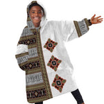 Cameroon Ndop Atoghu Inspired Kid Wearable Blanket Hoodie
