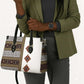 Cameroon Ndop Atoghu Inspired Leather Bag