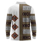 Cameroon Ndop Atoghu Inspired Long Sleeve Polo Shirt