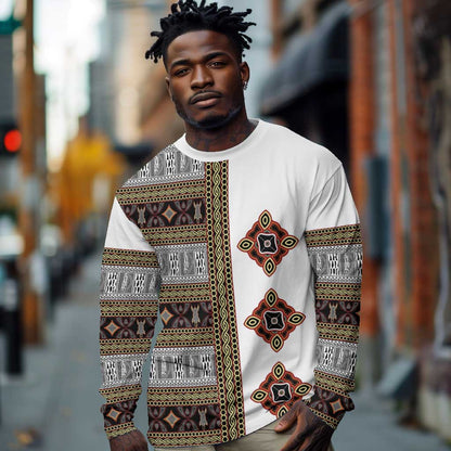 Cameroon Ndop Atoghu Inspired Long Sleeve Shirt