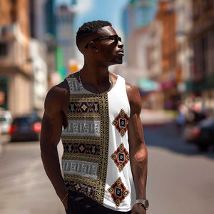 Cameroon Ndop Atoghu Inspired Men Tank Top
