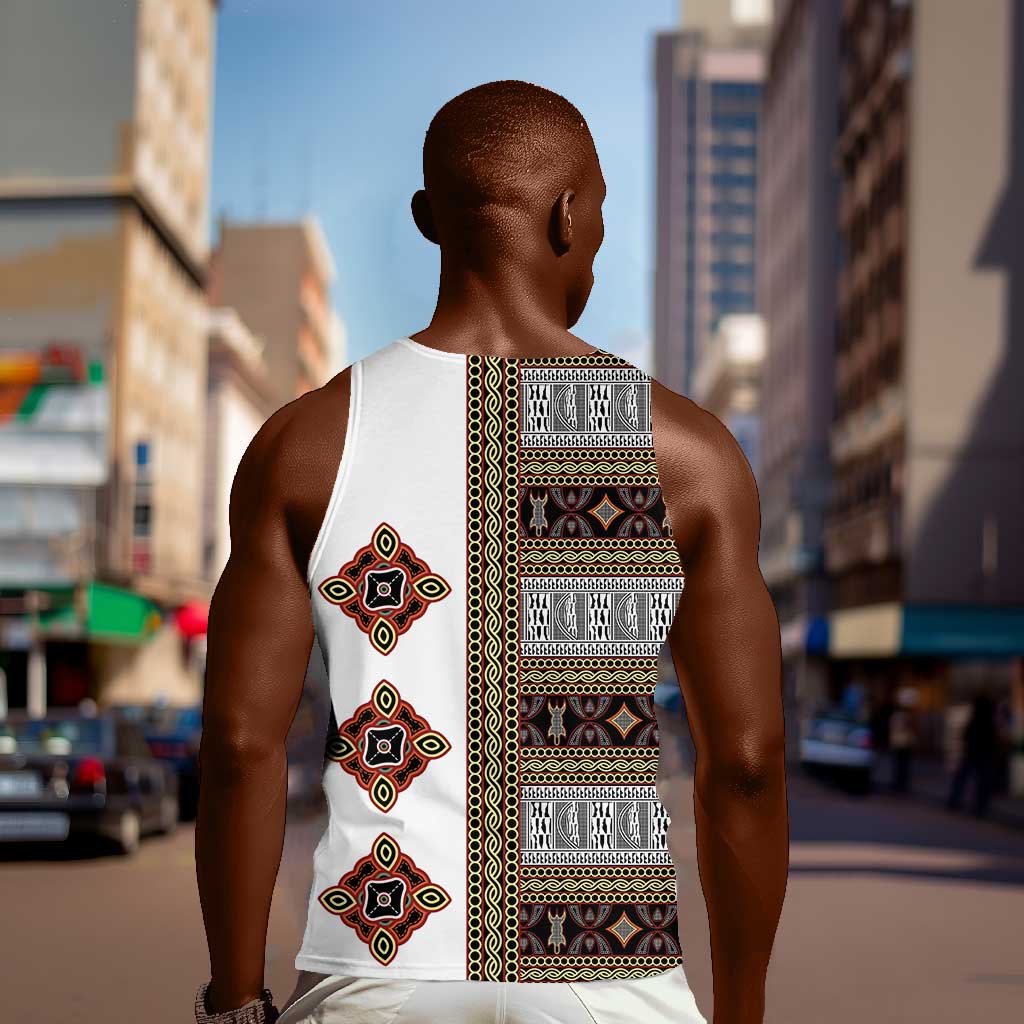 Cameroon Ndop Atoghu Inspired Men Tank Top