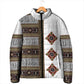 Cameroon Ndop Atoghu Inspired Padded Jacket