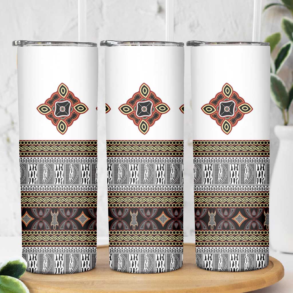 Cameroon Ndop Atoghu Inspired Skinny Tumbler