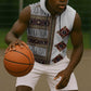 Cameroon Ndop Atoghu Inspired Sleeveless Zip Hoodie