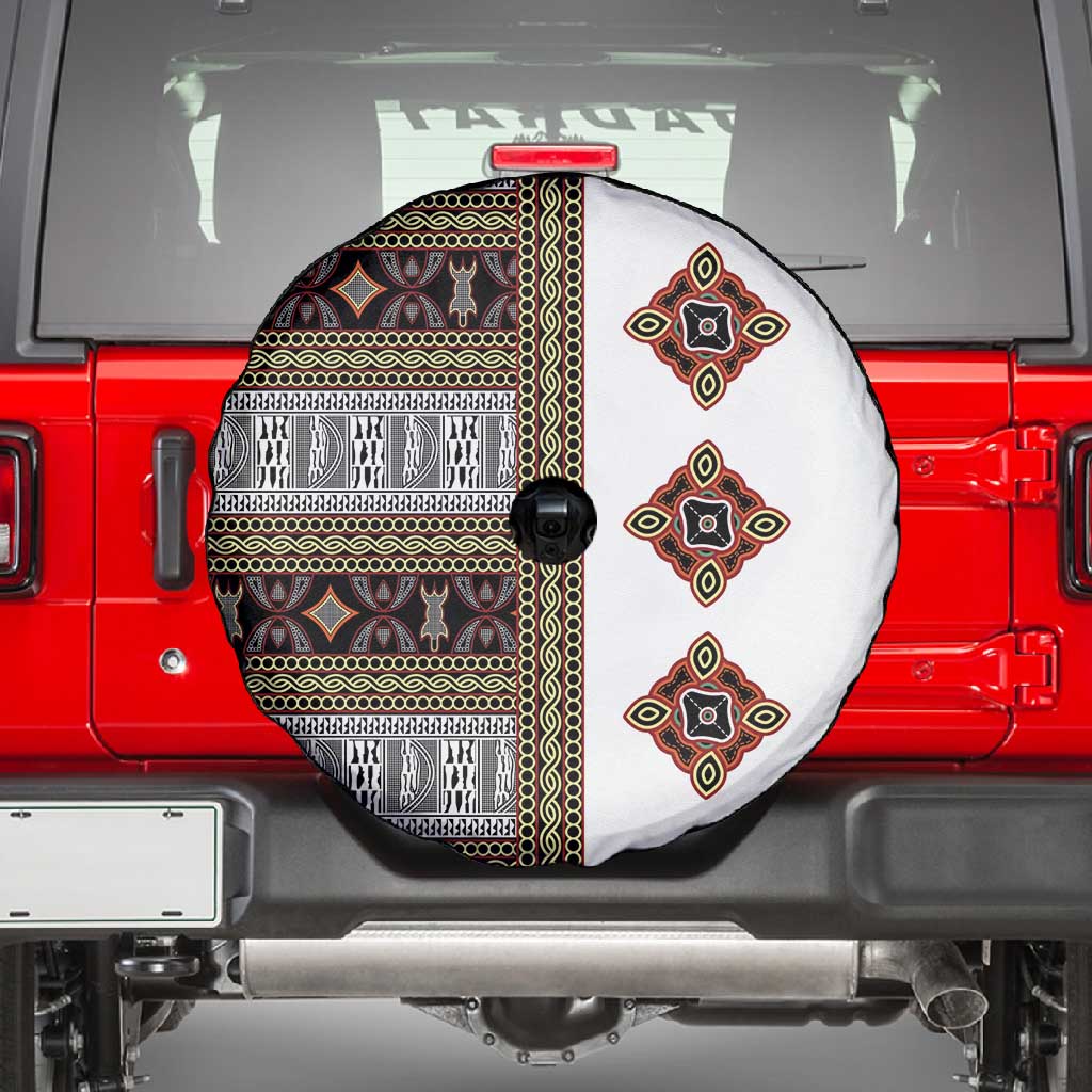 Cameroon Ndop Atoghu Inspired Spare Tire Cover
