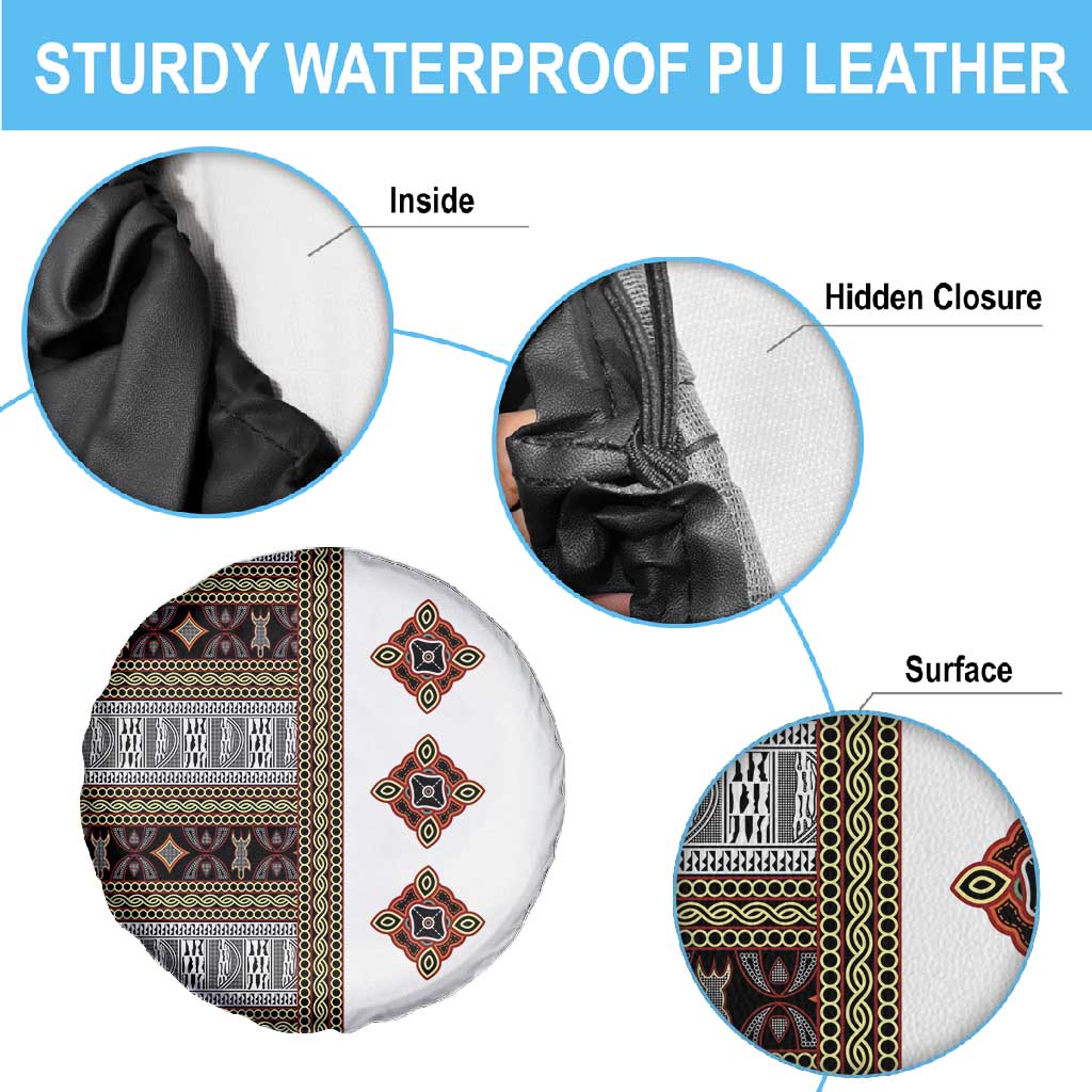 Cameroon Ndop Atoghu Inspired Spare Tire Cover