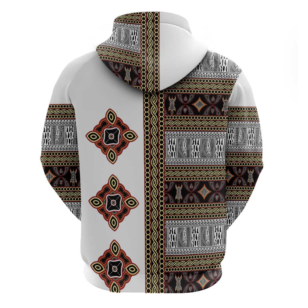 Cameroon Ndop Atoghu Inspired Zip Hoodie