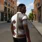 Cameroon Ndop Atoghu Inspired Zipper Polo Shirt