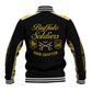 Personalised Buffalo Soldiers Baseball Jacket History of Heroes LT7