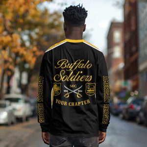 Personalised Buffalo Soldiers Long Sleeve Shirt History of Heroes LT7