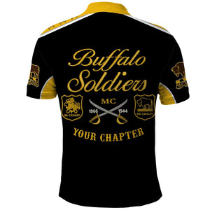 Personalised Buffalo Soldiers Polo Shirt History of Heroes