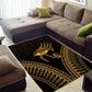Ancient Egypt Gold Intricate Area Rug Eye of Horus