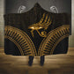 Ancient Egypt Gold Intricate Hooded Blanket Eye of Horus