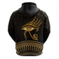 Ancient Egypt Gold Intricate Hoodie Eye of Horus