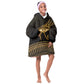 Ancient Egypt Gold Intricate Kid Wearable Blanket Hoodie Eye of Horus