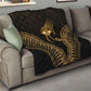 Ancient Egypt Gold Intricate Quilt Eye of Horus