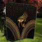 Ancient Egypt Gold Intricate Quilt Eye of Horus