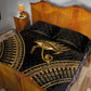 Ancient Egypt Gold Intricate Quilt Bed Set Eye of Horus