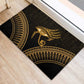 Ancient Egypt Gold Intricate Rubber Doormat Eye of Horus