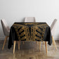 Ancient Egypt Gold Intricate Tablecloth Eye of Horus