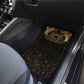 Ancient Egypt Car Mats Black Gold Scarab