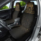 Ancient Egypt Car Seat Cover Black Gold Scarab