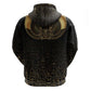 Ancient Egypt Hoodie Black Gold Scarab