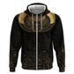 Ancient Egypt Hoodie Black Gold Scarab