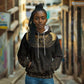 Ancient Egypt Hoodie Black Gold Scarab