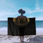 Ancient Egypt Sarong Black Gold Scarab