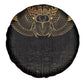 Ancient Egypt Spare Tire Cover Black Gold Scarab