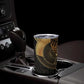 Ancient Egypt Tumbler Cup Black Gold Scarab