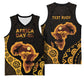 Africa Day Personalized Basketball Jersey Ethnic Retro Style - African Pride