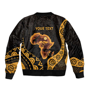 Africa Day Personalized Bomber Jacket Ethnic Retro Style