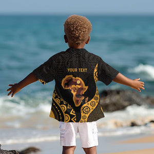 Africa Day Personalized Kid Hawaiian Shirt Ethnic Retro Style