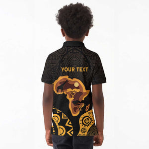 Africa Day Personalized Kid Polo Shirt Ethnic Retro Style