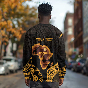 Africa Day Personalized Long Sleeve Shirt Ethnic Retro Style LT7