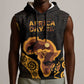 Africa Day Personalized Sleeveless Hoodie Ethnic Retro Style - African Pride