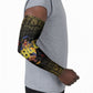 HBCU Grad Personalized Queen Poker Card Arm Sleeves Golden Pattern