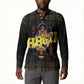 HBCU Grad Personalized Queen Poker Card Button Sweatshirt Golden Pattern