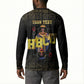 HBCU Grad Personalized Queen Poker Card Button Sweatshirt Golden Pattern