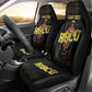HBCU Grad Personalized Queen Poker Card Car Seat Cover Golden Pattern