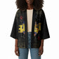 HBCU Grad Personalized Queen Poker Card Kimono Golden Pattern
